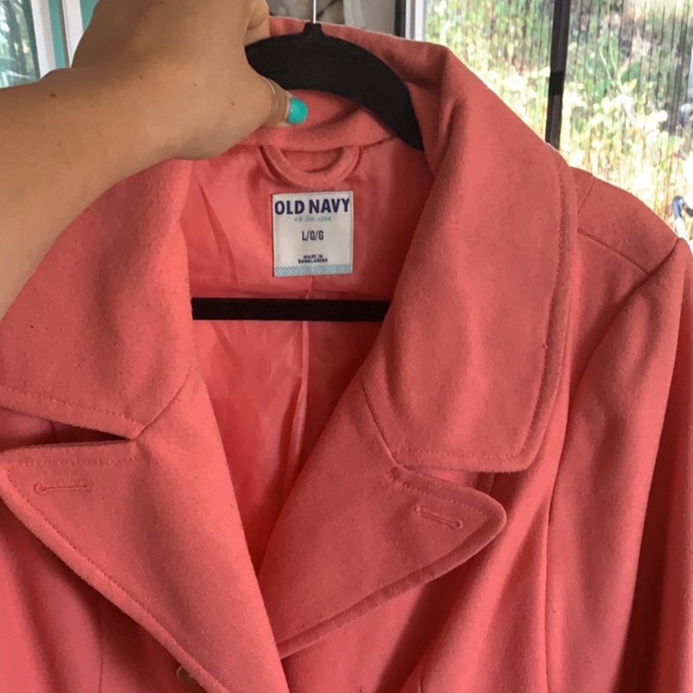 Pink Old Navy coat